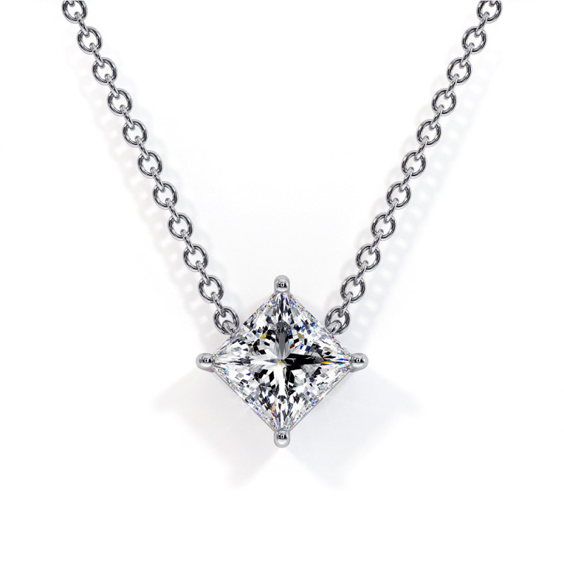 Pendentif Diamant Montaigne Princesse