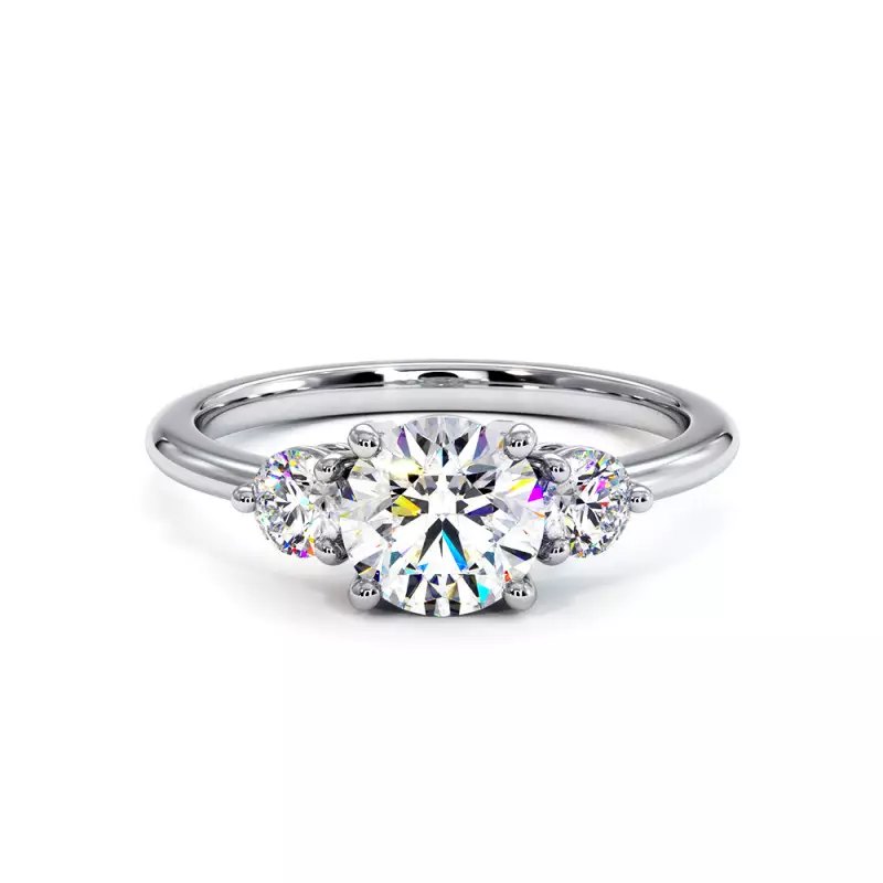 Bague Madeleine Diamant Rond