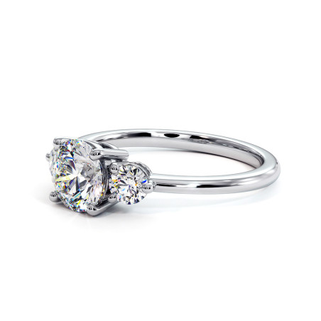 Bague Madeleine Diamant Rond