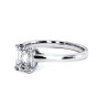 Bague Montaigne Diamant Taille Emeraude