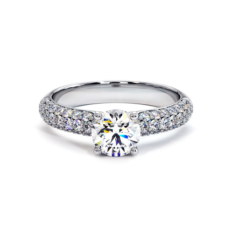 Bagues de fiançailles diamants BAGUE VICTOR HUGO