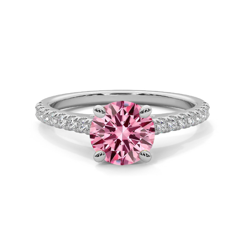 Bague Vendôme Diamants Rose Rond