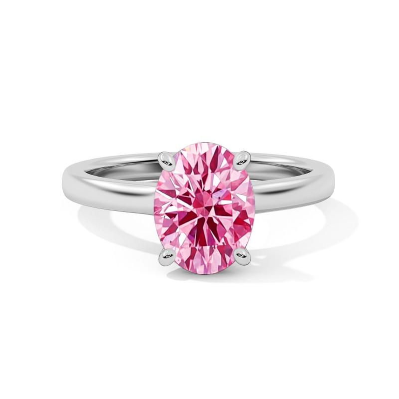 Bague Montaigne Diamant Rose Ovale