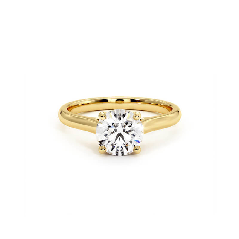 Vente flash Bague Montaigne Diamant Rond