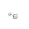 Boucles d'Oreilles Diamant Montaigne Rond