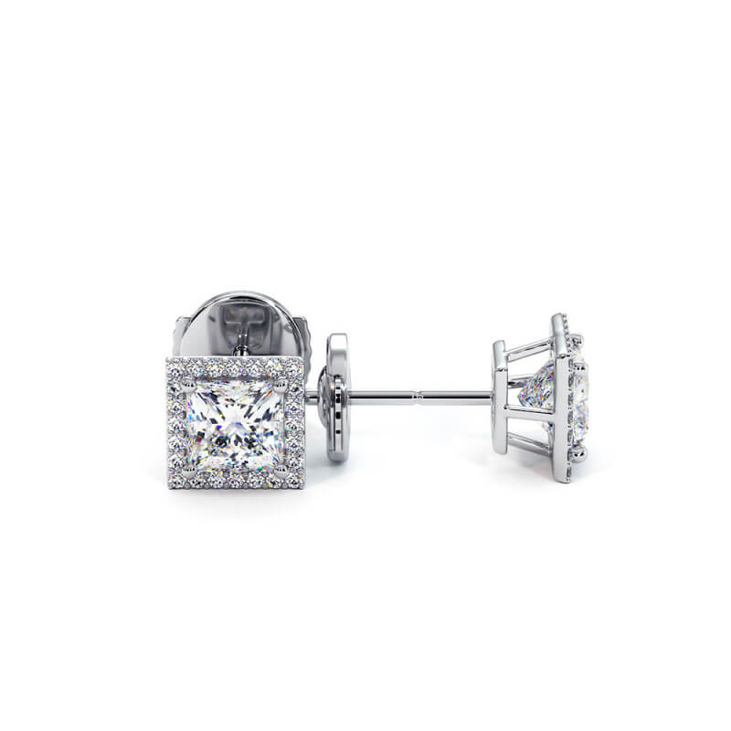 Boucles d'Oreilles Odéon Diamants Princesses