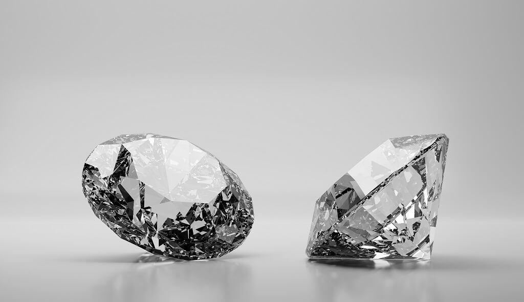 Diamant taille brillant pour noces de diamant