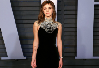 Emma Watson avec parure de diamants synthétiques