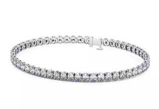 Bracelet élégant avec diamants de laboratoire