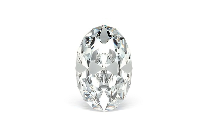 Diamant taille ovale