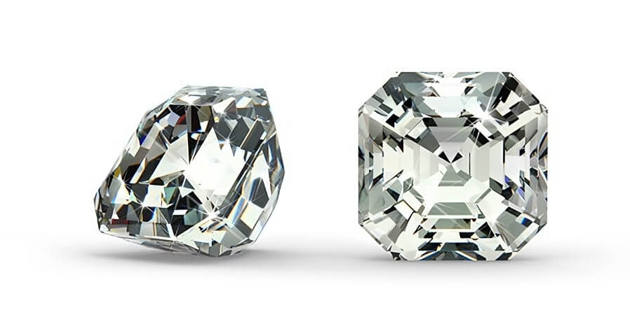 Diamant taille Asscher