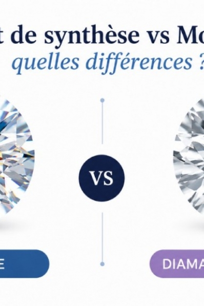 Diamant de synthèse vs moissanite : quelles différences ?