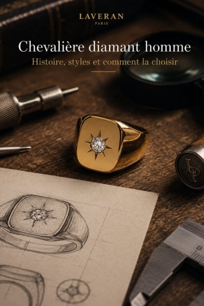 Chevalière diamant homme : histoire, styles et comment la choisir